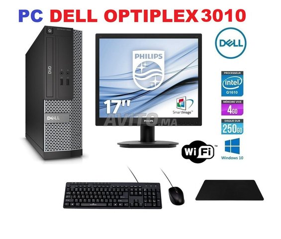 DELL Optiplex 3010 I LCD 17P I WiFi I Win 10 Pro - 1