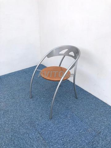 Chaise visiteur accueil métallique - 2