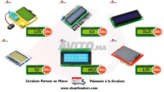 Afficheurs LCD et LCR-Mètre Pour Arduino - 1