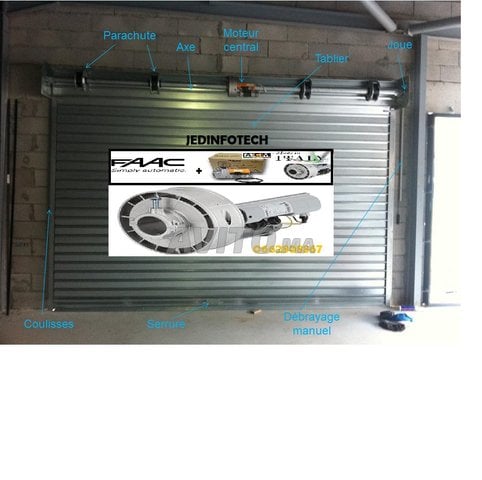 FAAC motorisée votre garage électrique - 1