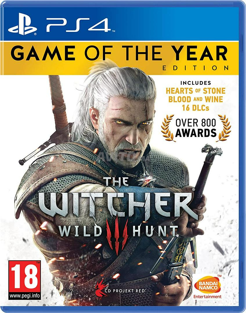 the witcher 3 wild hunt game of the years / PS4 - 1