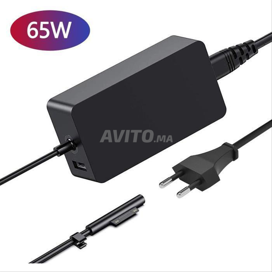 Charger Adapter Microsoft Surface Pro/Laptop 65w - 1