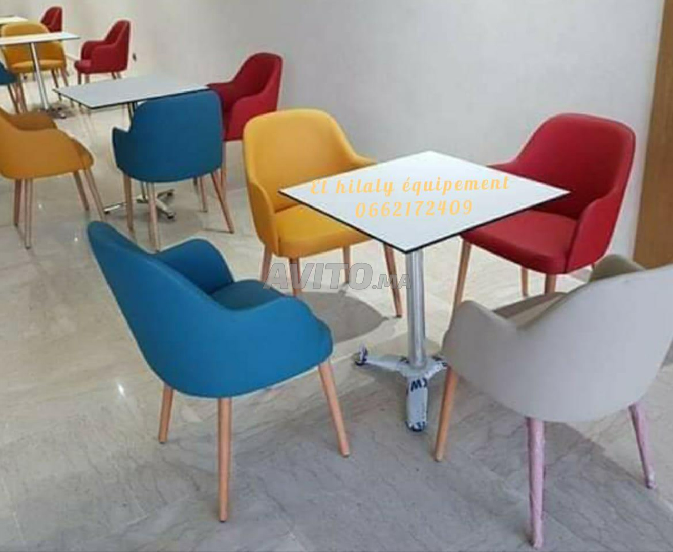 Chaise et table de café - 6