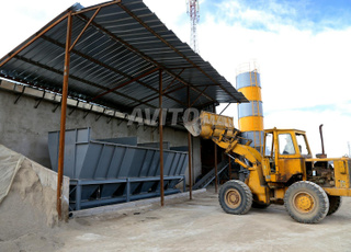 Trémies de stockage des agrégats