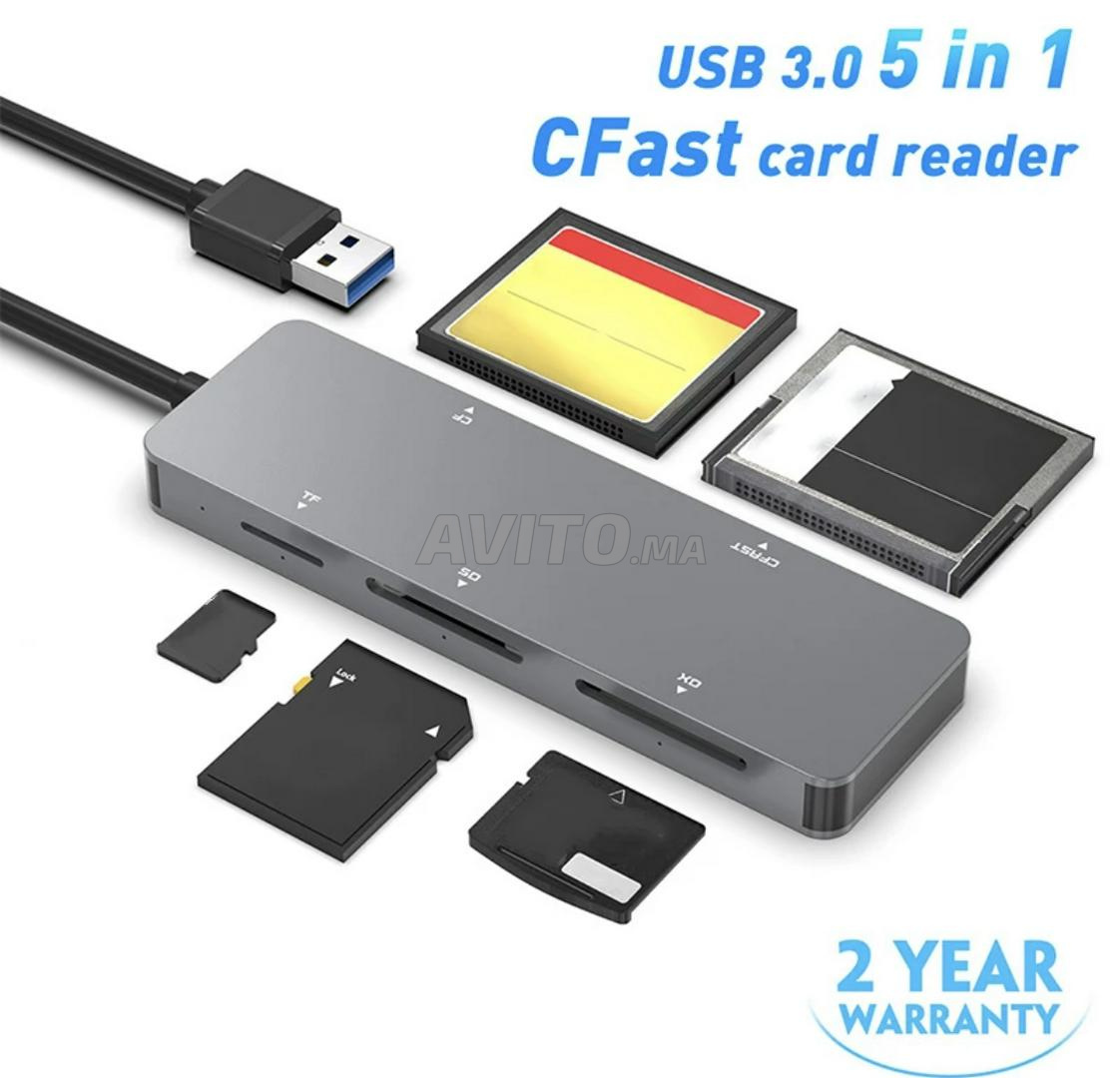 Lecteur carte mémoire Cfast USb 3 type C  - 2