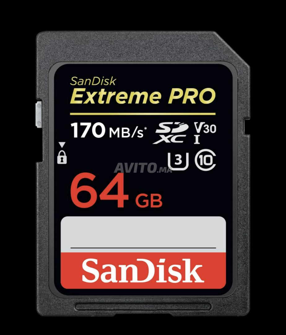 SanDisk carte SD Ultra 64 Gb 170mb s   - 1