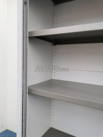 Armoire porte coulissante ouverture verticale