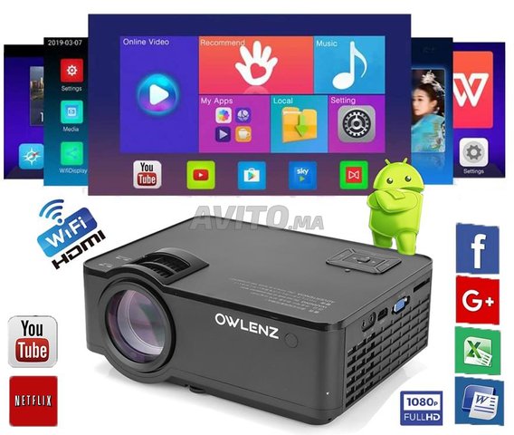 Projeteur SD150 SMART 2400 Lumens ANDROID 1080p - 1
