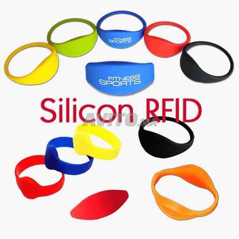 Bracelet silicone RFID au Maroc 125khz NFC MIFARE - 4
