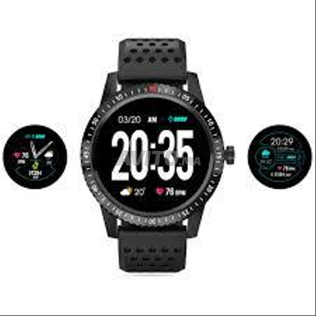 Oraimo Nouvelle smart watch écran tactile - Noir - 1