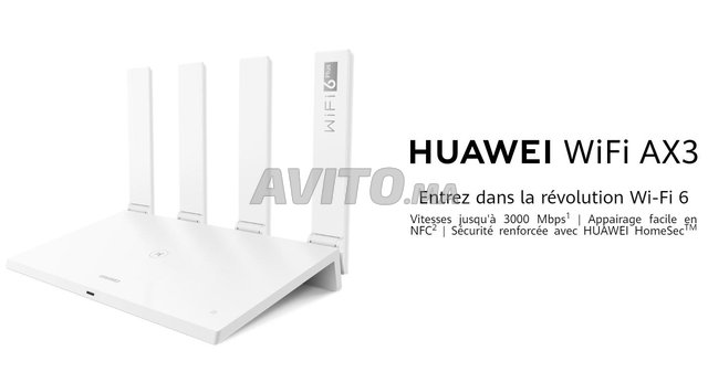 Point d'accès  Huawei Wifi AX3 Wi-Fi 6 Plus  - 1