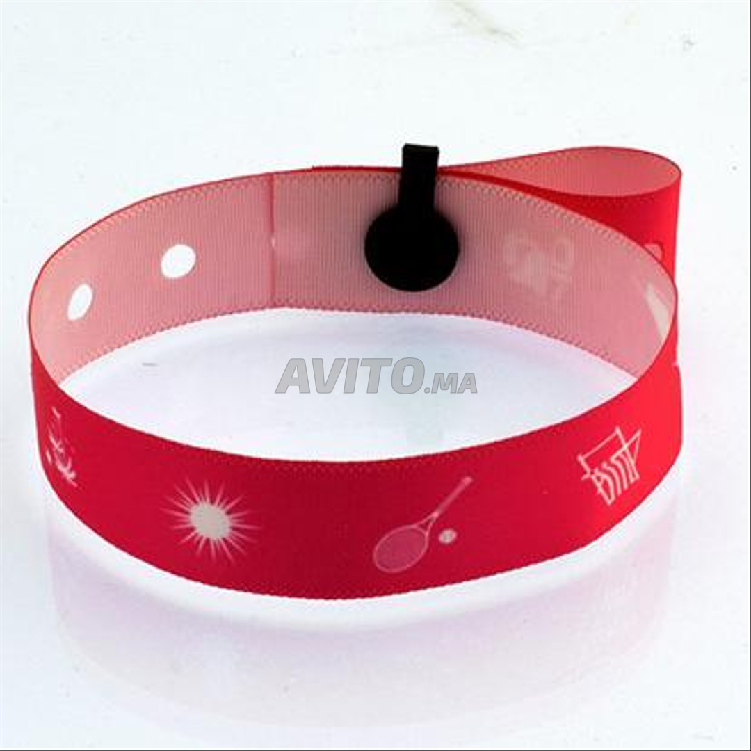 Bracelets en Tyvek  vinyle tissu silicone RFID NFC - 4