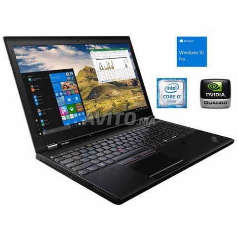 station de travail mobile lenovo P50 I7 et nvidia