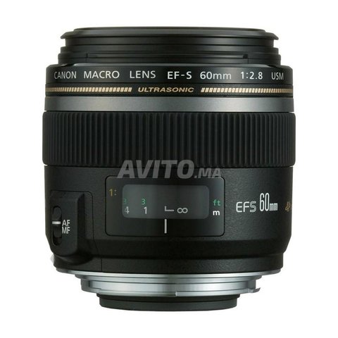 Objectif Canon 60mm Macro EFS 2.8 - 1