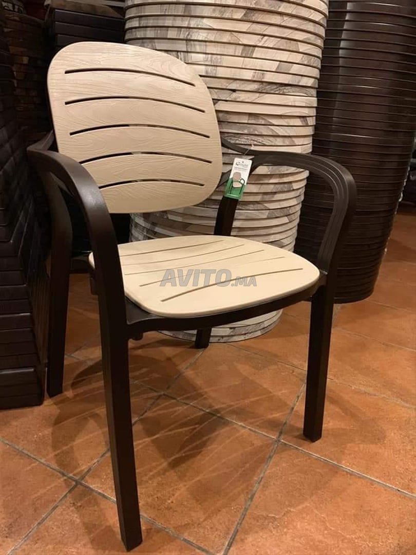 chaise et table pour cafés - 5