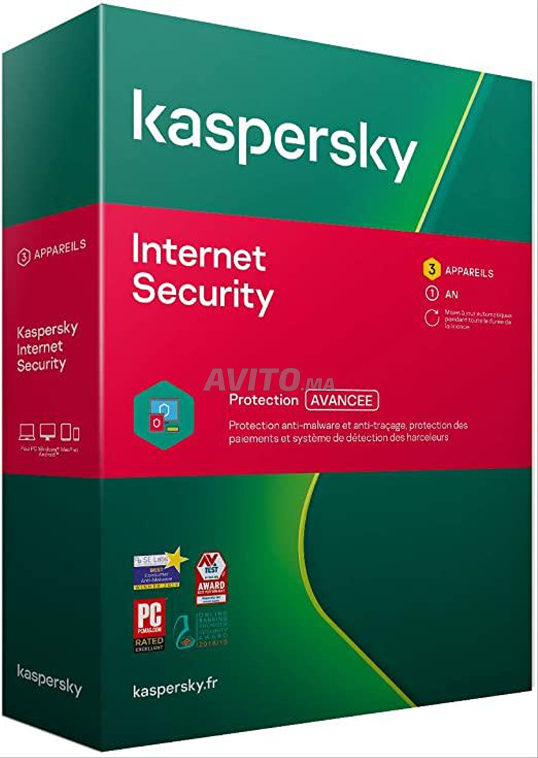 Kaspersky Internet Security 2021 (3 Postes / 1 An) - 1