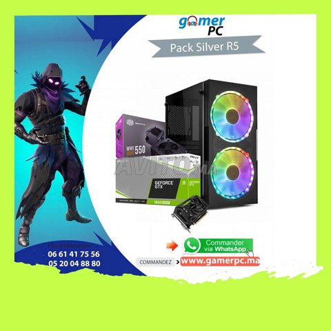 PC Gamer Ryzen 5 3600 - GTX1650 Super - 1