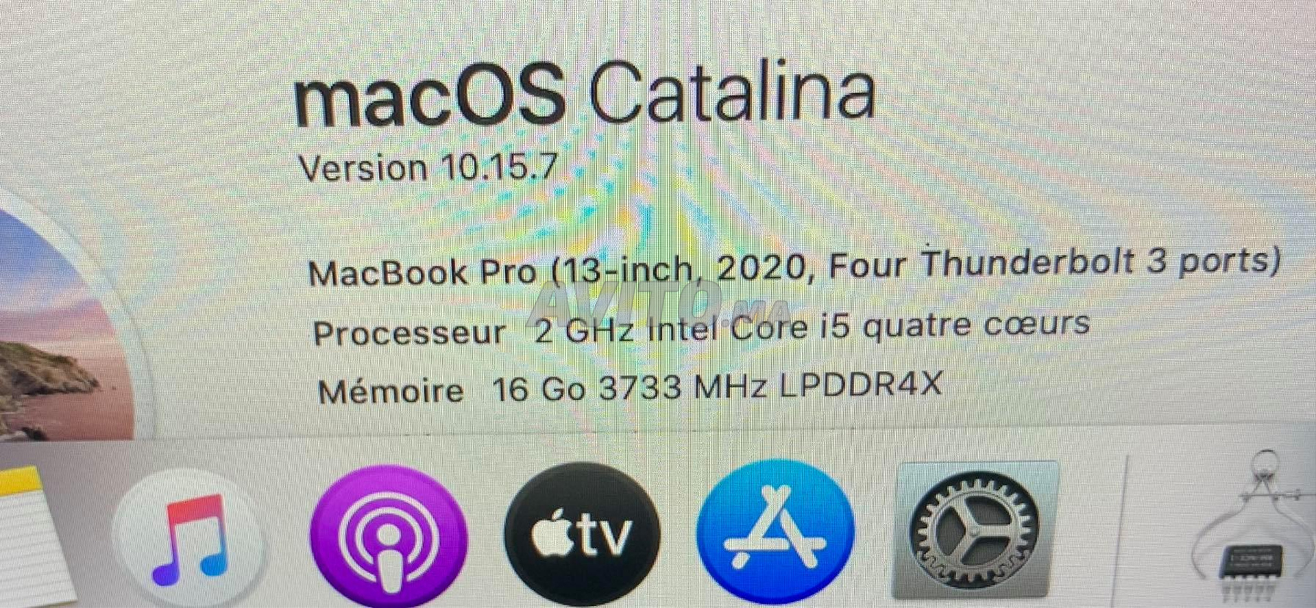 Macbook Air i7 Retina 2020 13 inch 16GO 500SSD - 3
