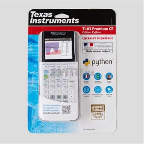 Calculatrice Texas Instruments Ti83 premium CE   - 8