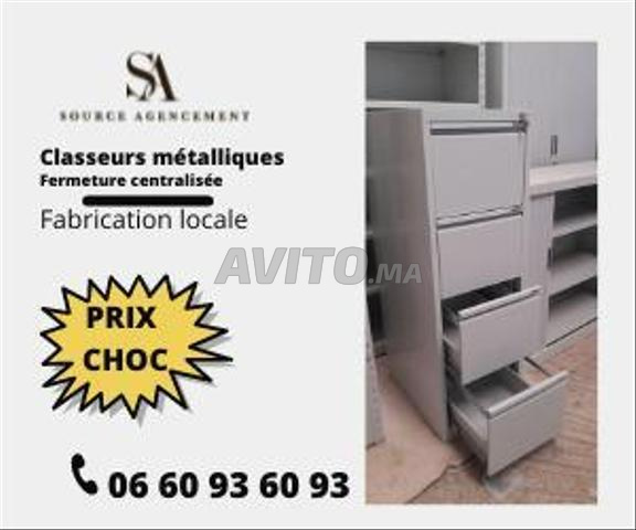 Vestiaire et casier métallique plusieurs mesures