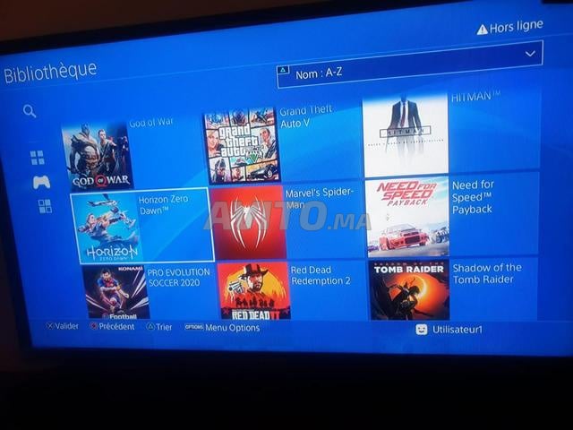 Playstation 4 Flashée 10 jeux