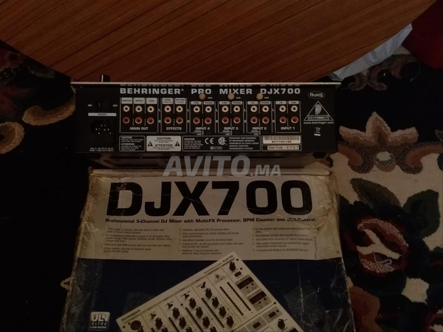 table de mixage behringer DJX 700 neuf - 7