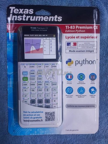 Calculatrice Texas Instruments Ti83 premium CE   - 2