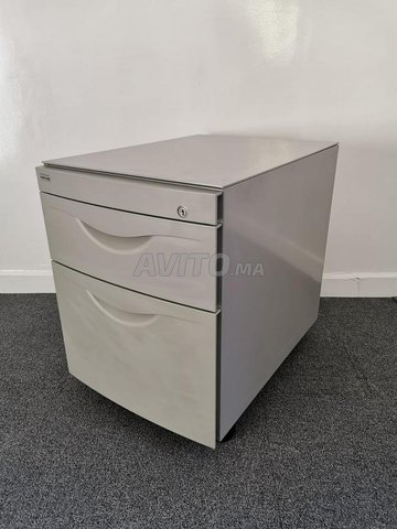 Caisson trois tiroirs avec rangement stylo