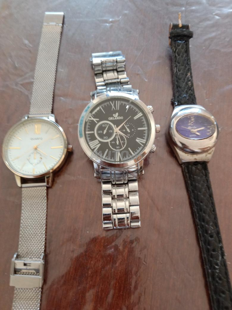 3 montres Quartz Orlando Avon alexis - 5