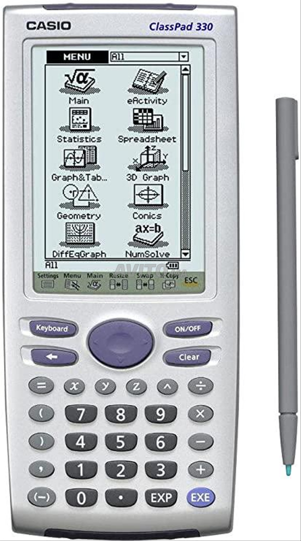 Casio ClassPad 330 Plus Calculatrice Graphique - 1