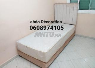 سرير مفرد 90/190 متوفر في المخزون