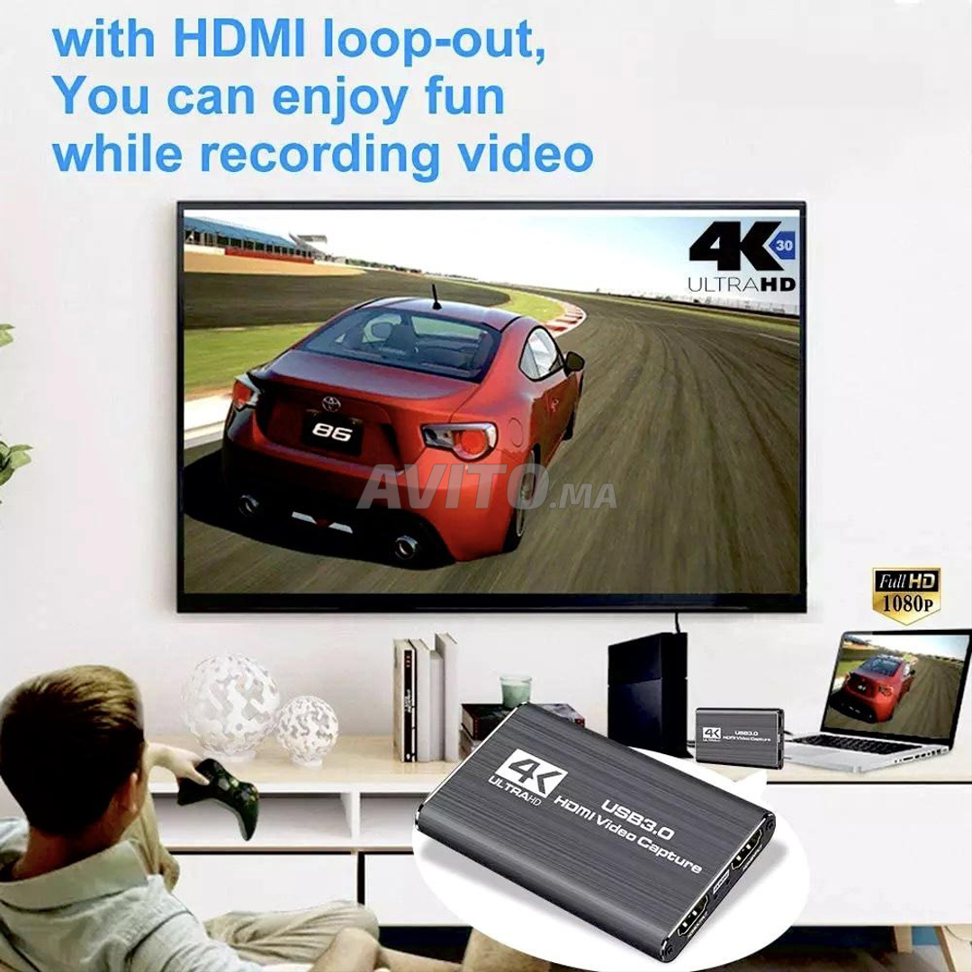 Carte Capture video et d'acquisition 4K USB 3.0 - 5