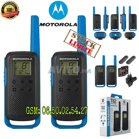 TALKIE WALKIE Motorola Pour Sécurité - Chasse - 4