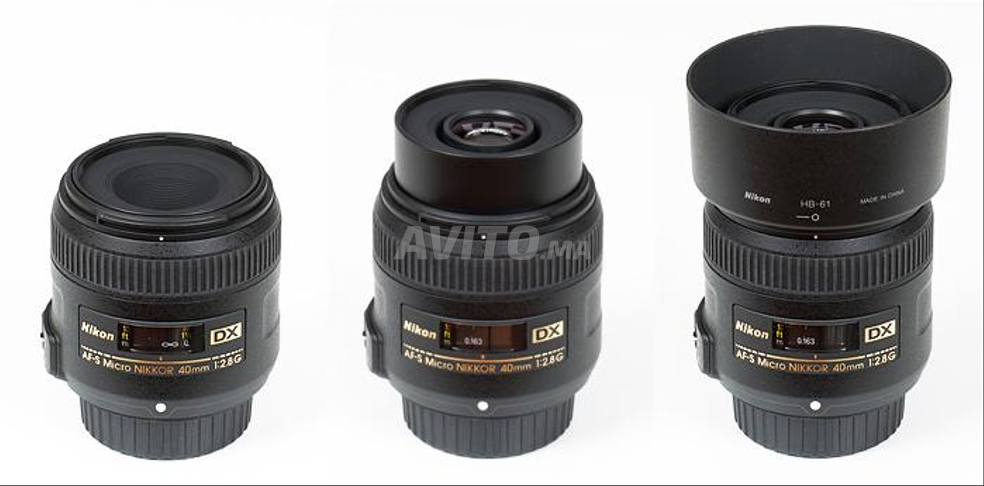 Objectif Macro Nikon AF-S 40 mm F2.8 DX - 1
