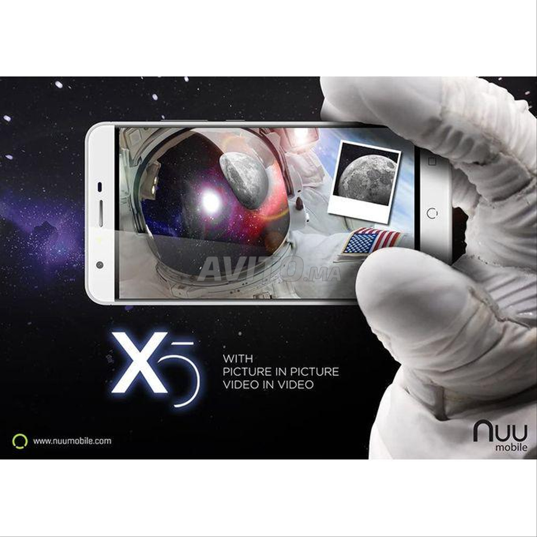 Nuu mobile Smartphone 5.5 Mobile X5 4G 32GB Ram3GB - 7