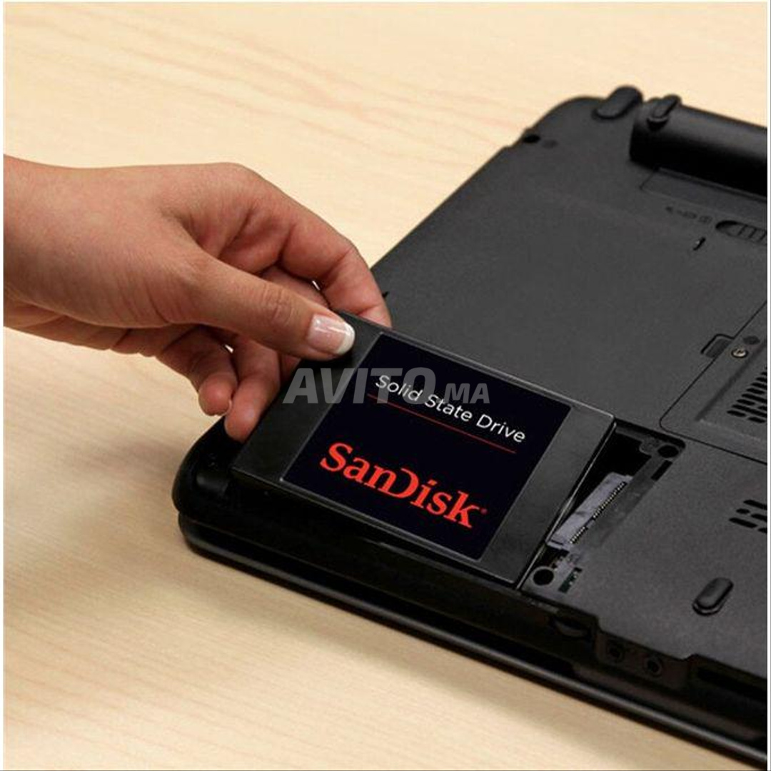 Sandisk Disque SSD Plus interne Antichocs 240 GB  - 4