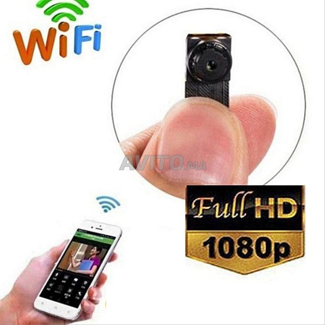 Mini Camera espion HD 4K WiFi sans Fil - 1