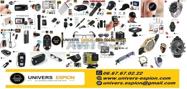 Traceur GPS - Camera espion - Micro Gsm Espion - 1