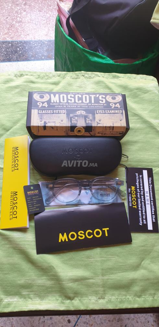 lunette Moscoot antiradiation Homme et femme - 6
