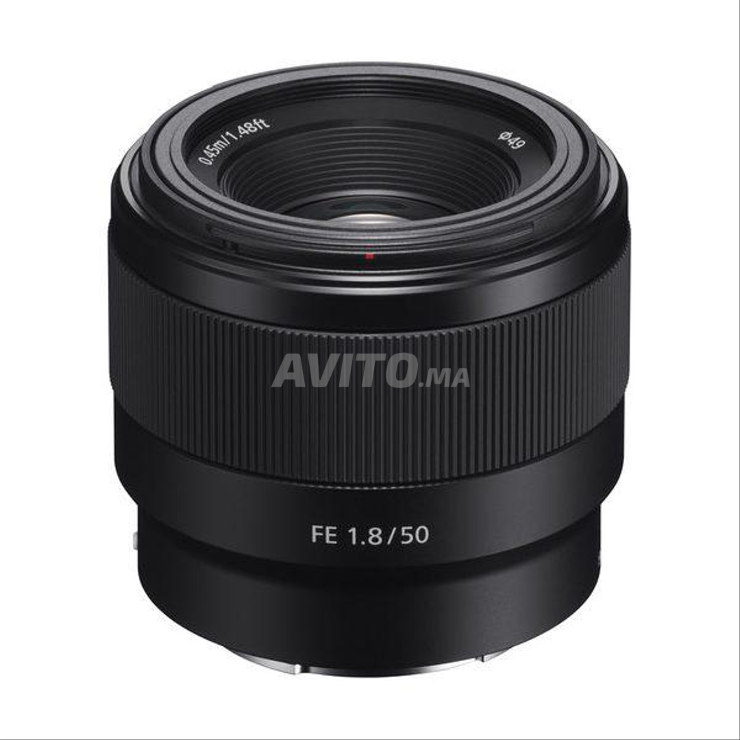 Objectif Sony FE 50mm f1.8 Lens - 1