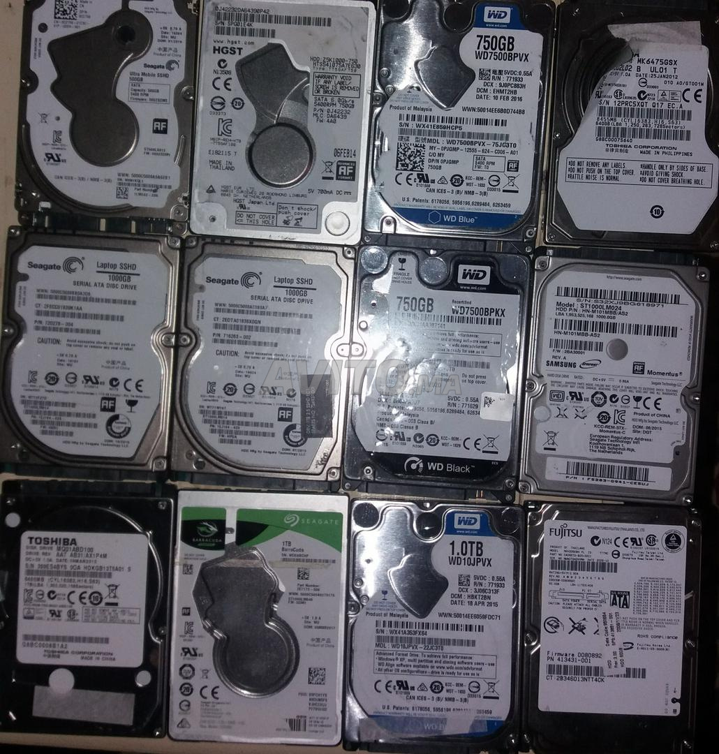 hard drives/ HDD et SSD - 2