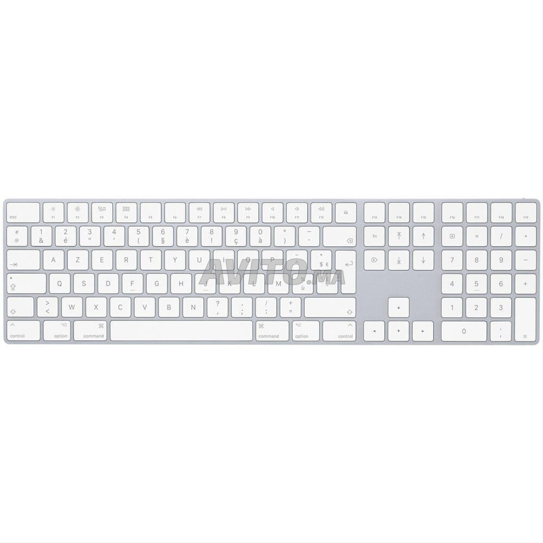 Apple Magic Keyboard avec pavé numérique Azerty  - 1