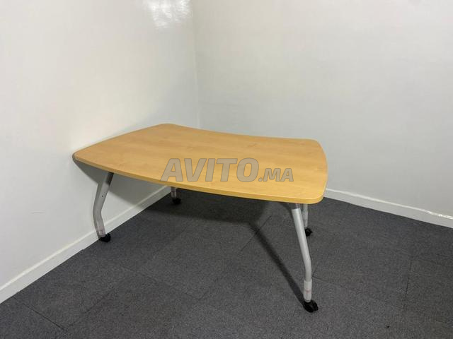 Bureau droit Steelcase sur roue 160x80cm réglable - 2