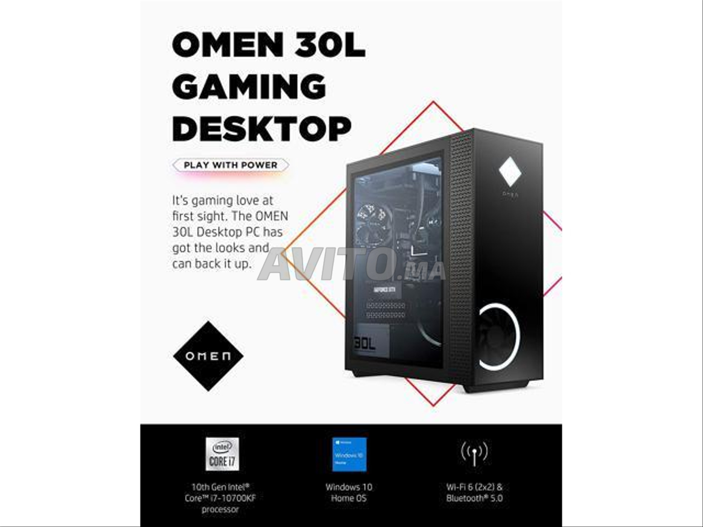 HP OMEN 30L Desktop Gaming / NVIDIA RTX 3080 - 1