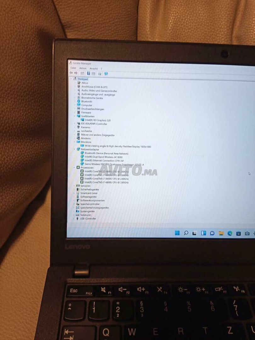 Lenovo ThinkPad x260 i7 16 Go de RAM 240 Go SSD  - 7