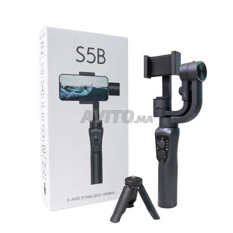  Gimbal Pro S5B   pour smartphone et gopro - 1