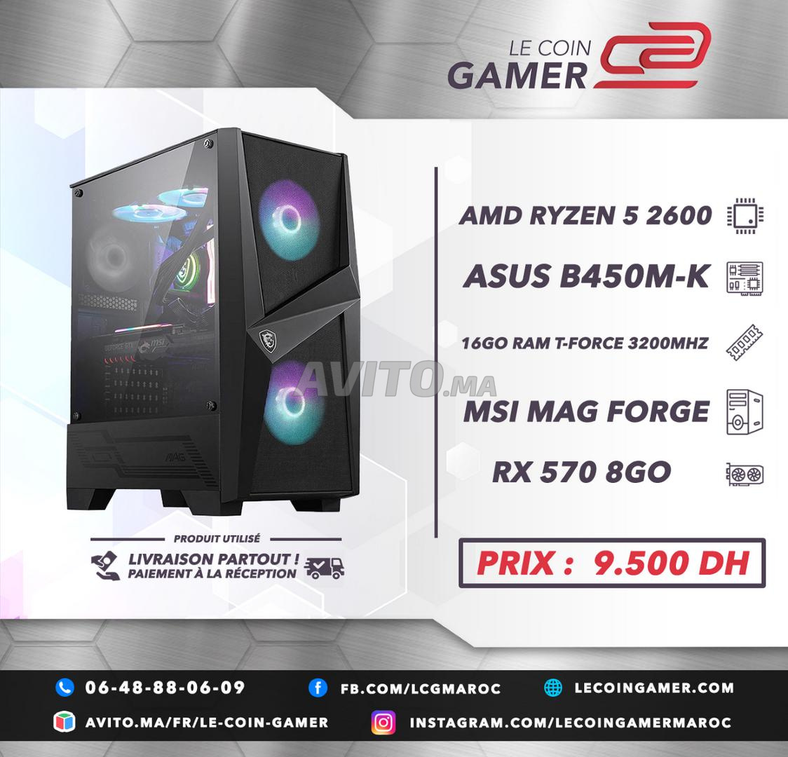 PC Gamer R5 2600/ RX 570 8GO - 1
