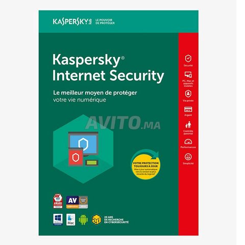 Kaspersky Internet Security 2020 - 1 Poste  - 1