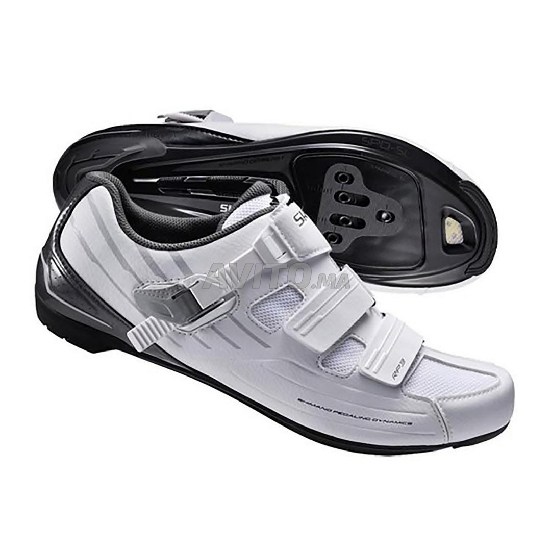 Chaussures Vélo Route Femme Shimano RP3 Blanc - 3