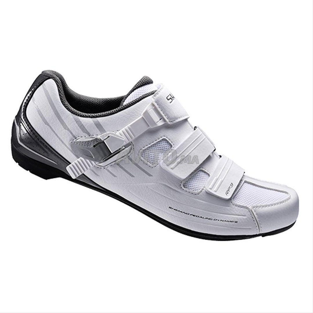 Chaussures Vélo Route Femme Shimano RP3 Blanc - 4